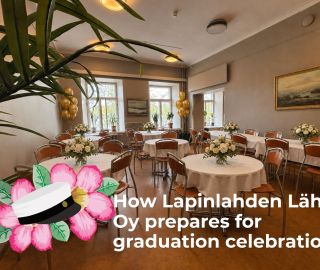 Photo of a Lapinlahti venue for graduation celebrations